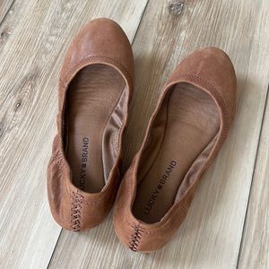 Lucky Brand Leather Flatts